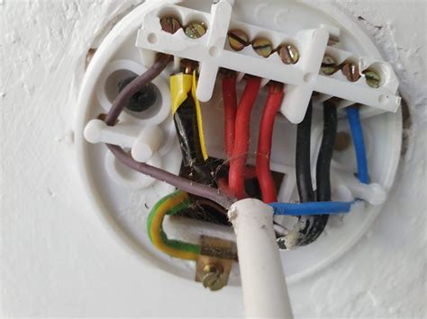 junction box ceiling rose circuit|replace ceiling rose with connectors.